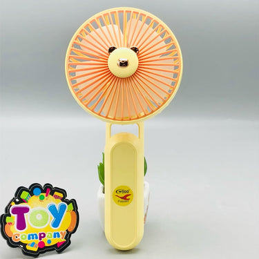 Multi-functional Mini Handheld & Desktop Fan With Light